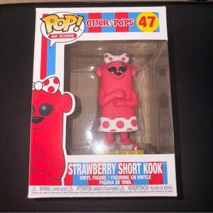 Funko Pop! Otter Pops Strawberry Short Kook #47 Vinyl Figure